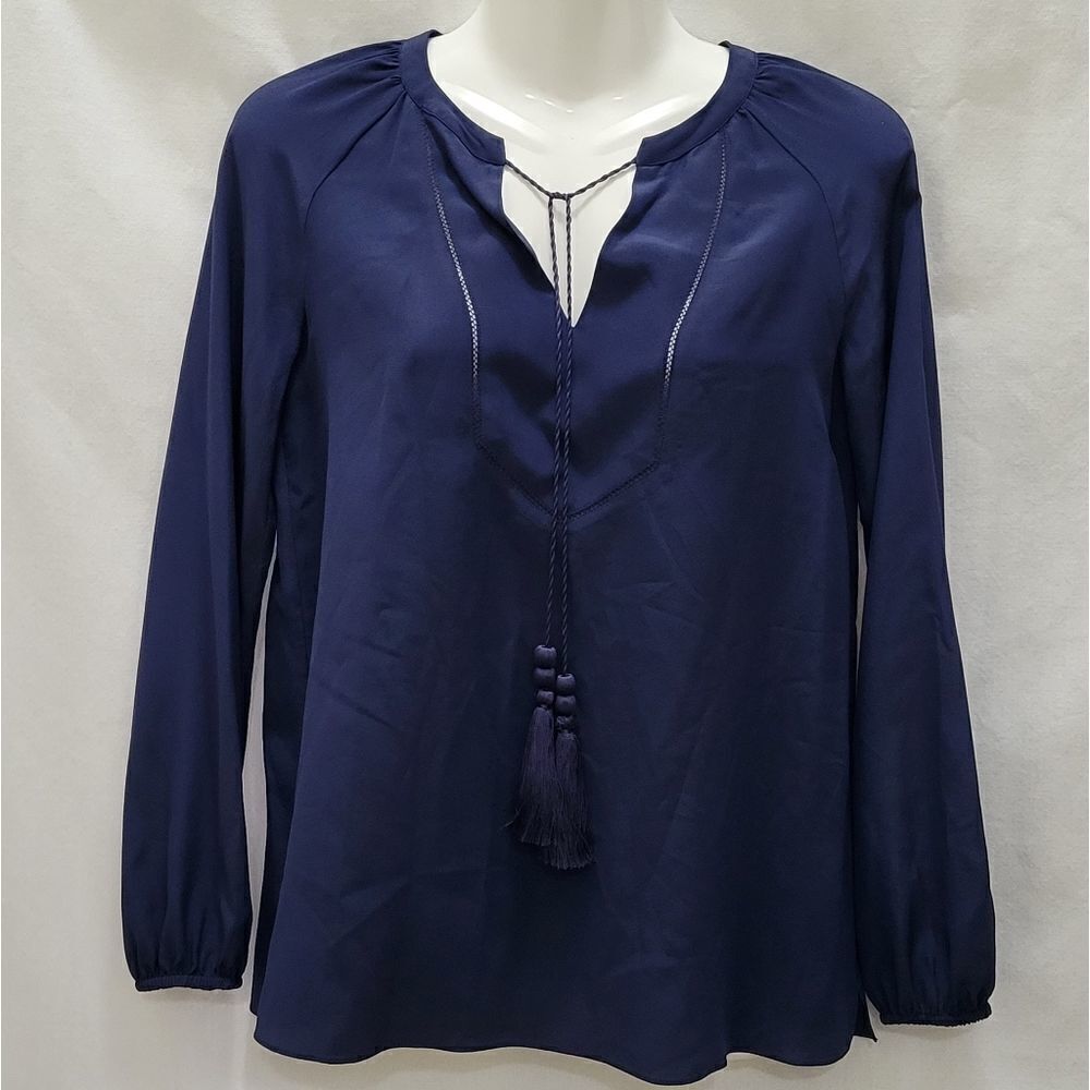 Lilly Pulitzer navy long sleeve top Size XXS